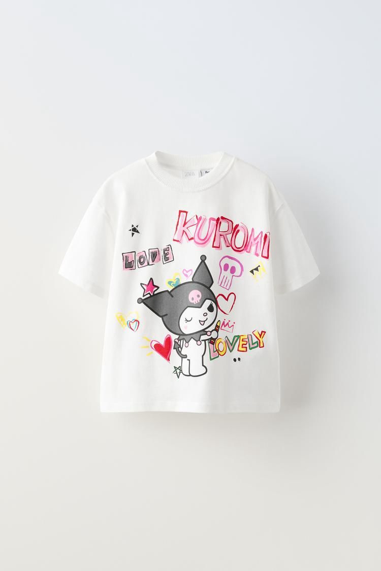 6-14 yaş kuromi t-shirt