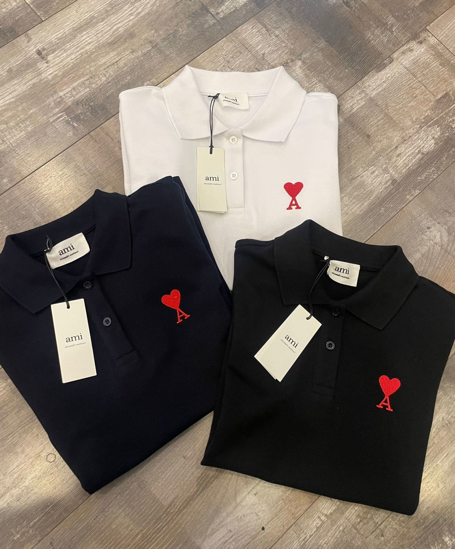Polo Yaka Ami T-shirt Lacivert