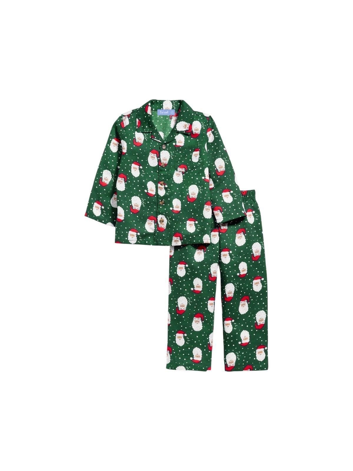 Laciel noel baba %100 pamuk pijama takımı