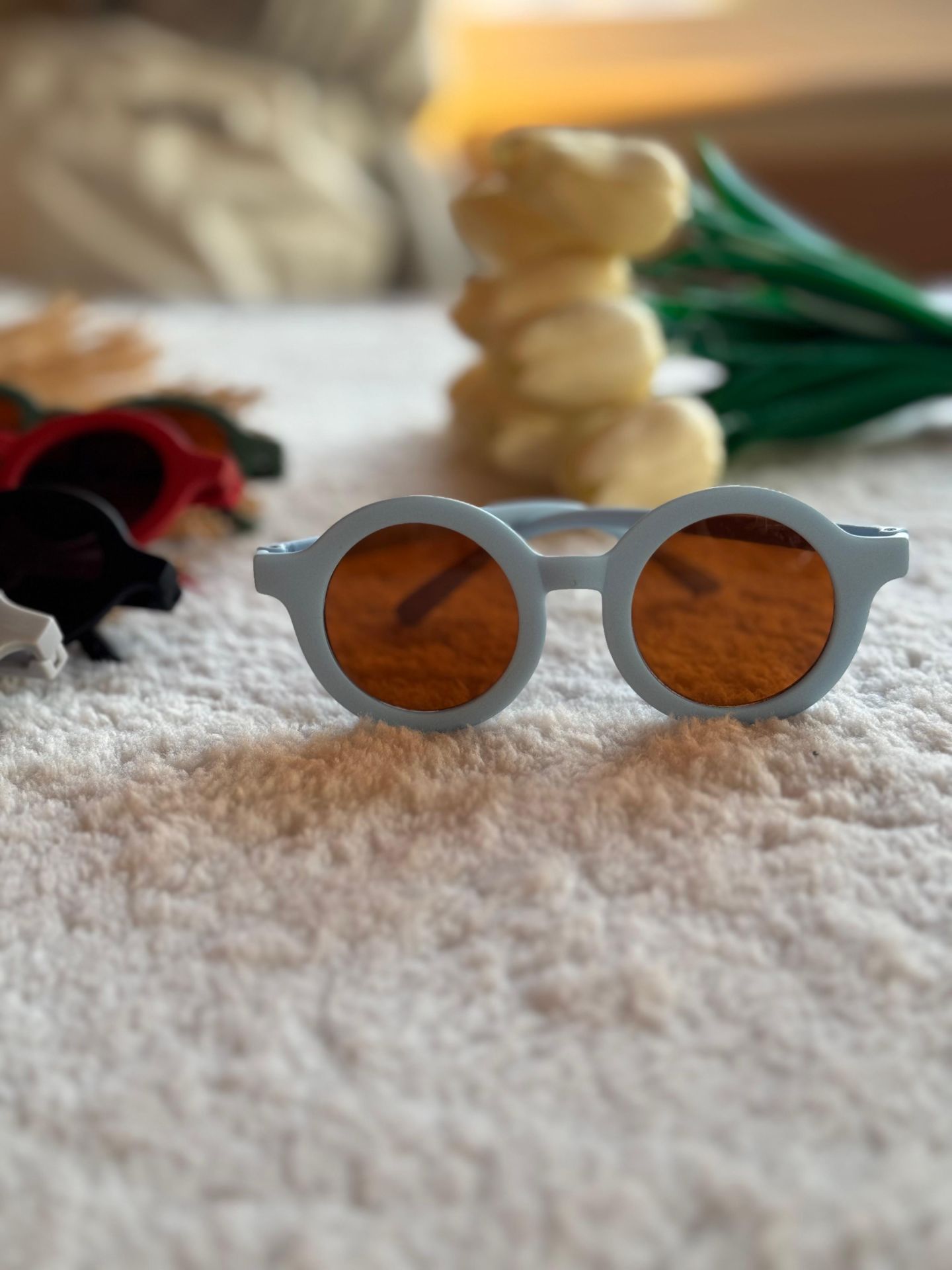 Laciel uv400 korumalı unisex güneş gözlüğü (mavi)