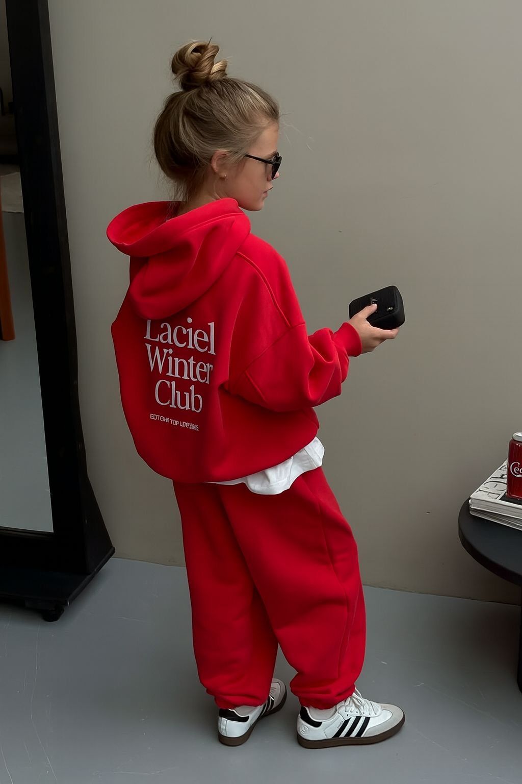 Laciel 3 iplik unisex kapüşonlu kışlık takım
