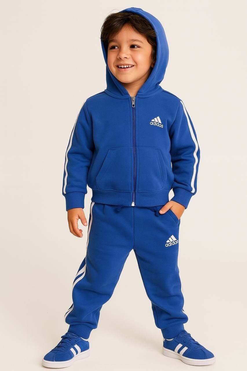 3 iplik kumaş kışlık unisex fermuarlı takım ÇİP