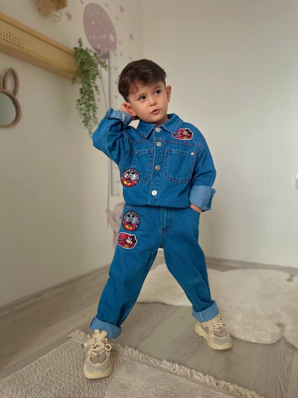 Erkek çocuk denim takım JELLY