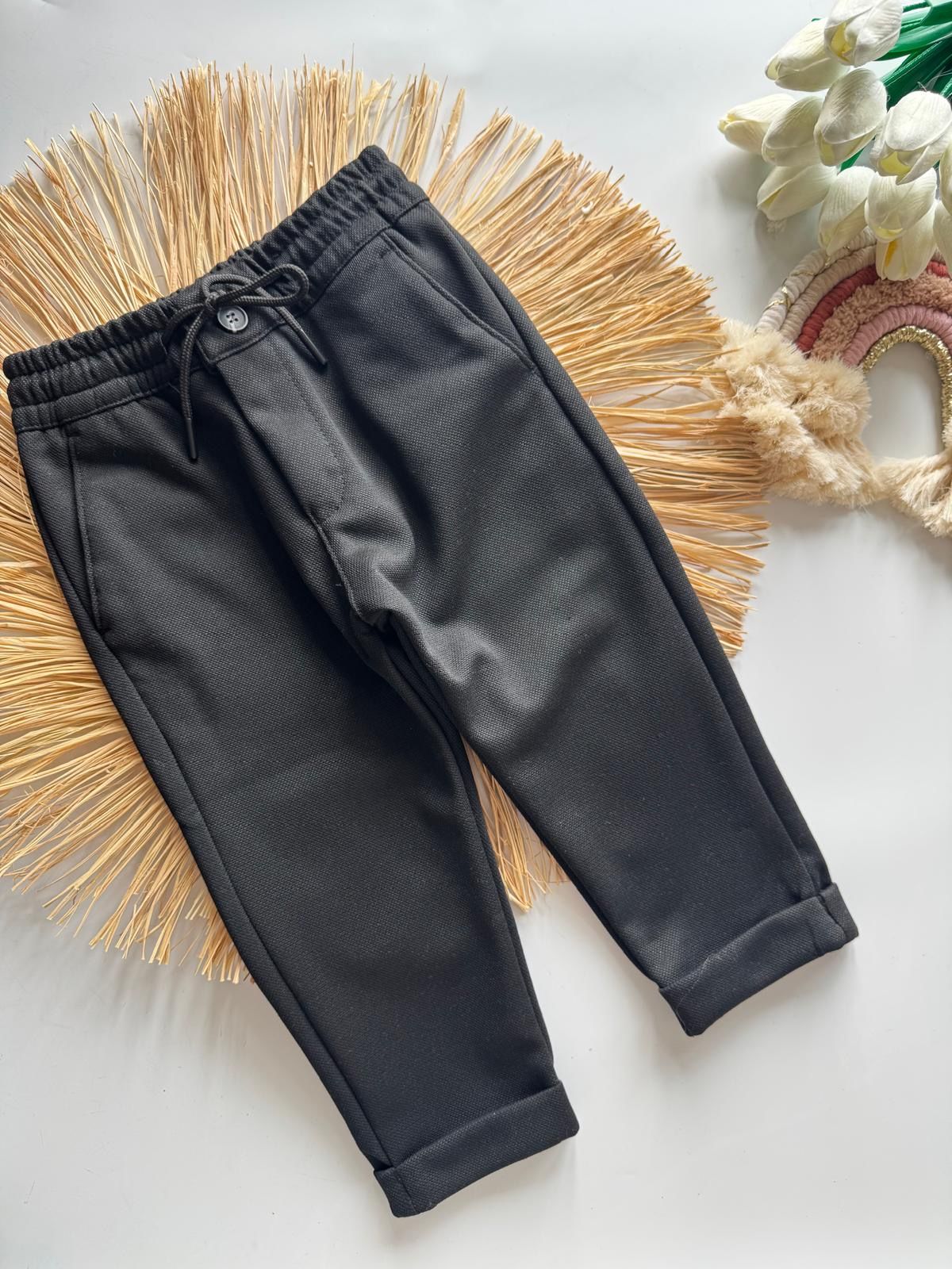 Pamuklu unisex jogger pantolon