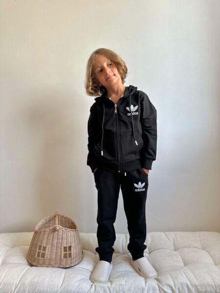 5-14 yaş unisex fermuarlı takım(2 iplik)