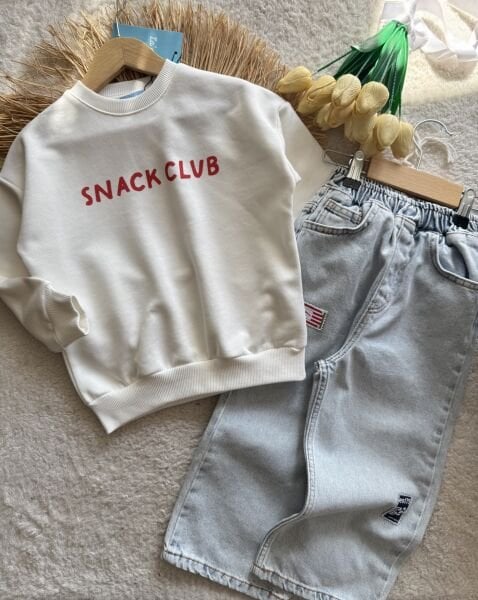 Laciel unisex sweat-jean kombini