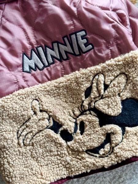 Kız çocuk minnie kapitone ceket