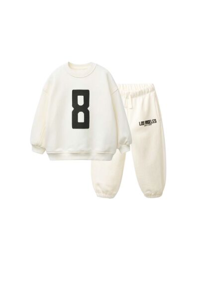3 iplik kumaş unisex kışlık takım