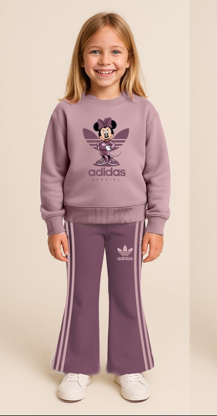 3 iplik kız çocuk kışlık minnie marka model takım(ÖN SİPARİŞ)