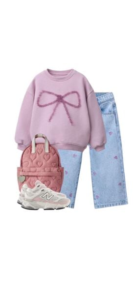 Laciel kız çocuk kışlık takım(2li set)