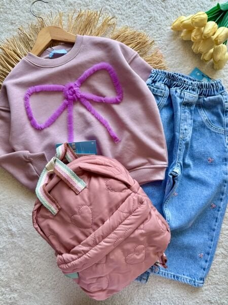 Laciel kız çocuk kışlık takım(2li set)
