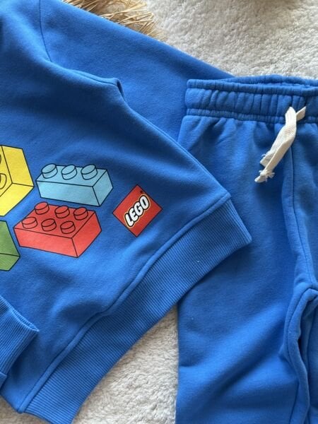 3 iplik erkek çocuk %100 pamuk kışlık takım lego LUC