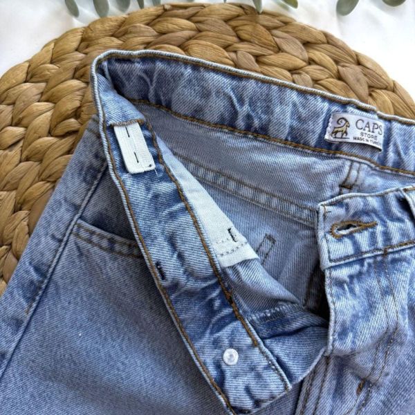 Unisex denim pantolon