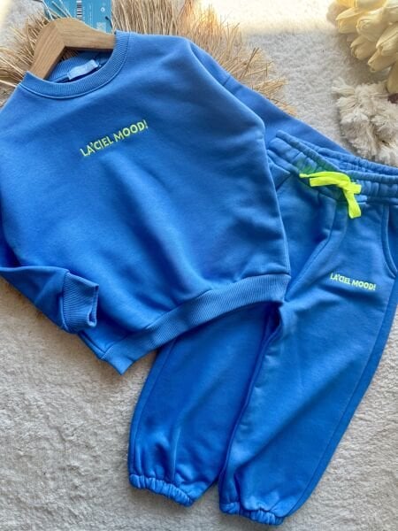 Laciel 3iplik unisex kışlık takım neon