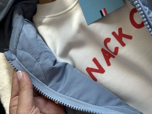 Unisex kapüşonlu kapitone ceket