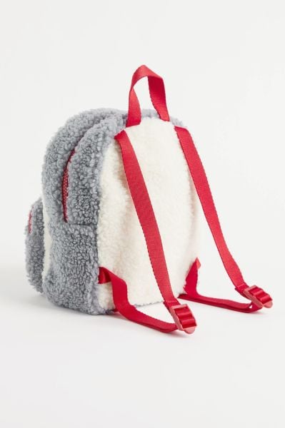 Unisex peluş çanta