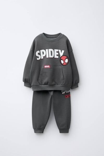 3 iplik erkek çocuk kışlık takım SPIDEY