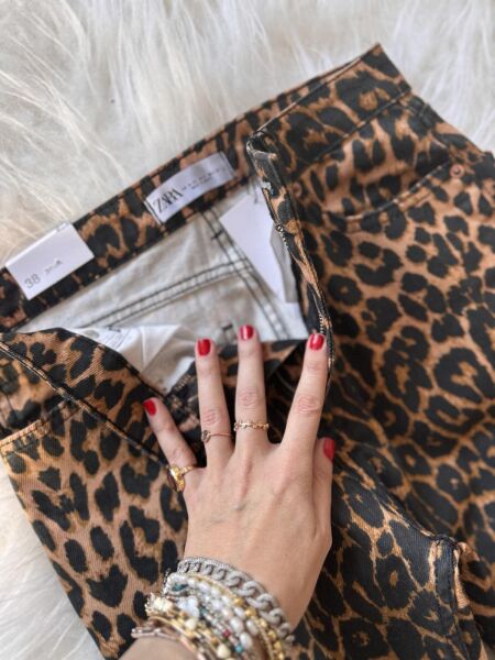 Leopar Desenli Jean