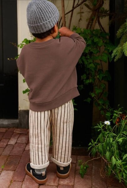 3 iplik unisex kışlık takım(çizgili pantolonlu)