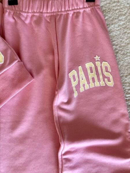 3 iplik kız çocuk kışlık takım fermuarlı (Paris)