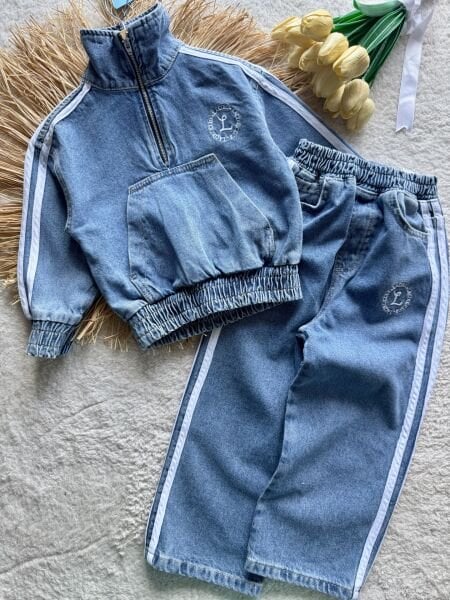 Laciel unisex  kışlık denim takım