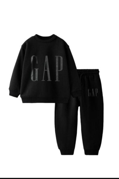 Unisex 3 iplik kumaş kışlık takım