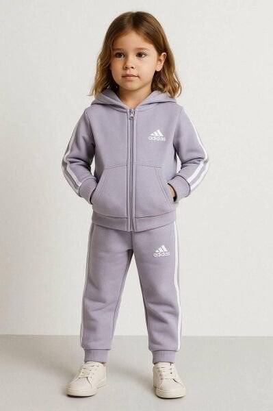 3 iplik kumaş kışlık unisex fermuarlı takım ÇİP