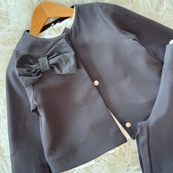 Kız çocuk pamuklu dokuma kumaş 3lü set