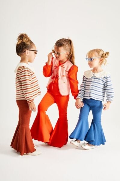 Kız çocuk özel seri vintage takım(kaşkorse)
