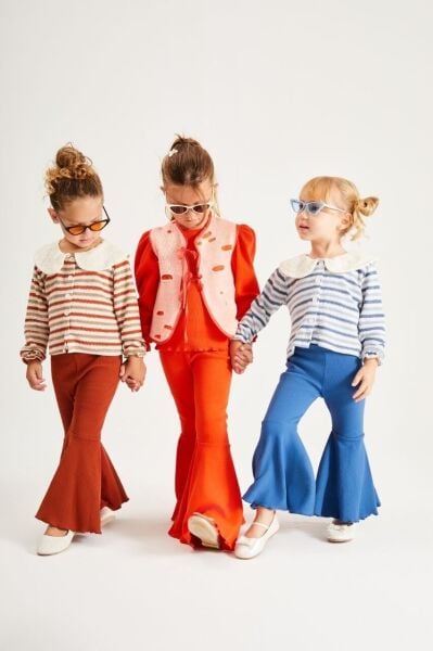 Kız çocuk özel seri vintage takım(kaşkorse)