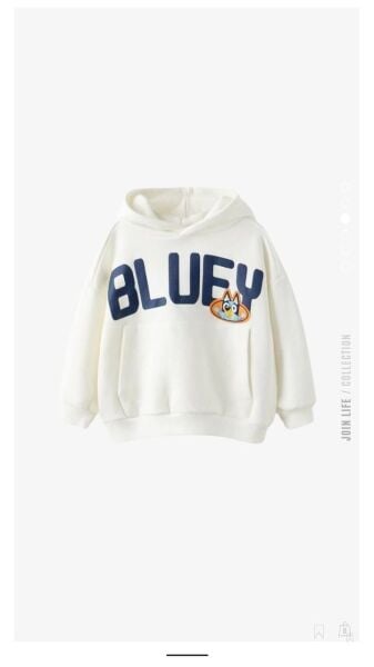 3 iplik unisex kışlık Bluey takım