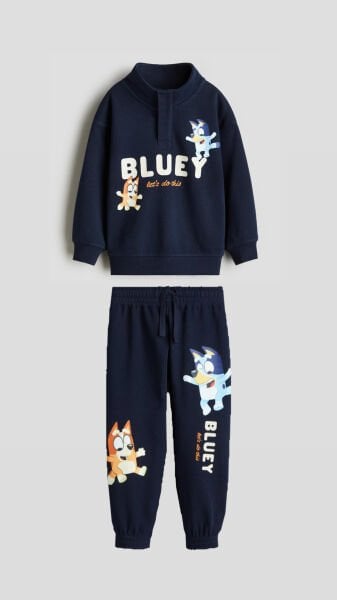 3 iplik unisex kışlık takım (BLUEY)