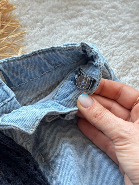 Erkek çocuk örgü triko denim takım