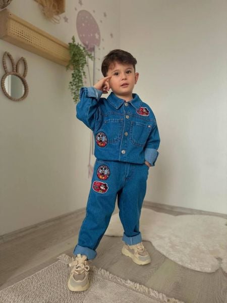 Erkek çocuk denim takım JELLY