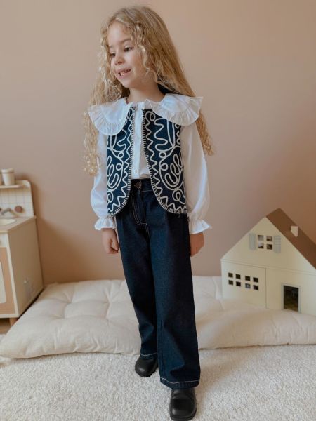 Kız çocuk 3lü yelekli set