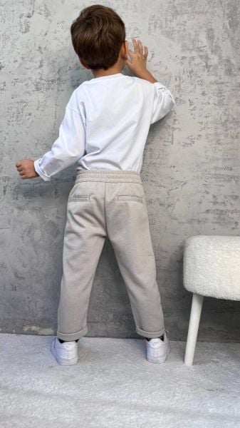 Pamuklu unisex jogger pantolon
