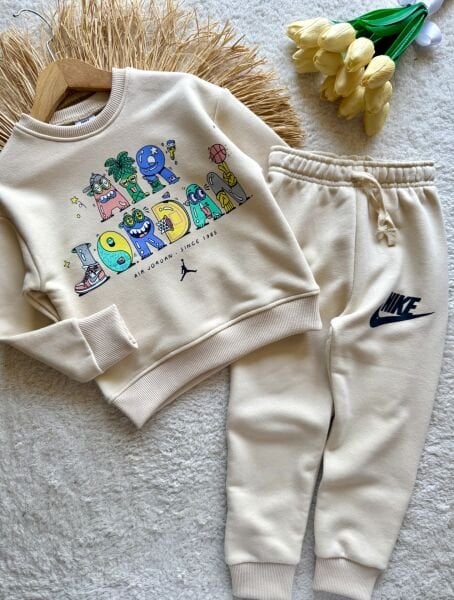 3 iplik kumaş kışlık unisex takım LUC