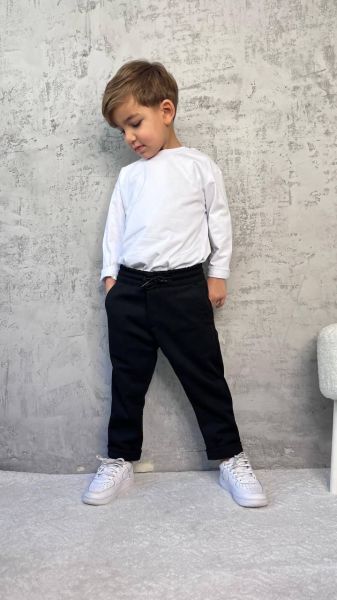 Pamuklu unisex jogger pantolon