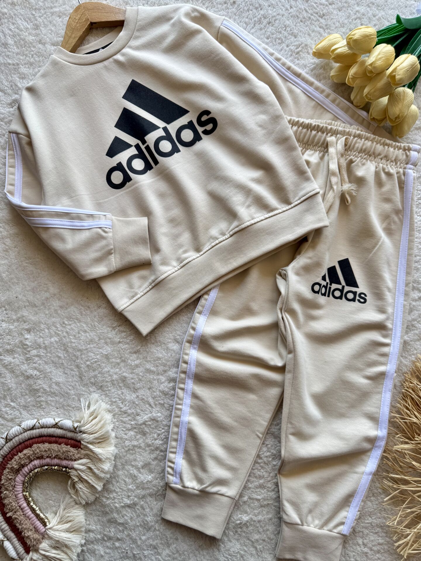 2 iplik kumaş unisex kışlık takım LUCAD