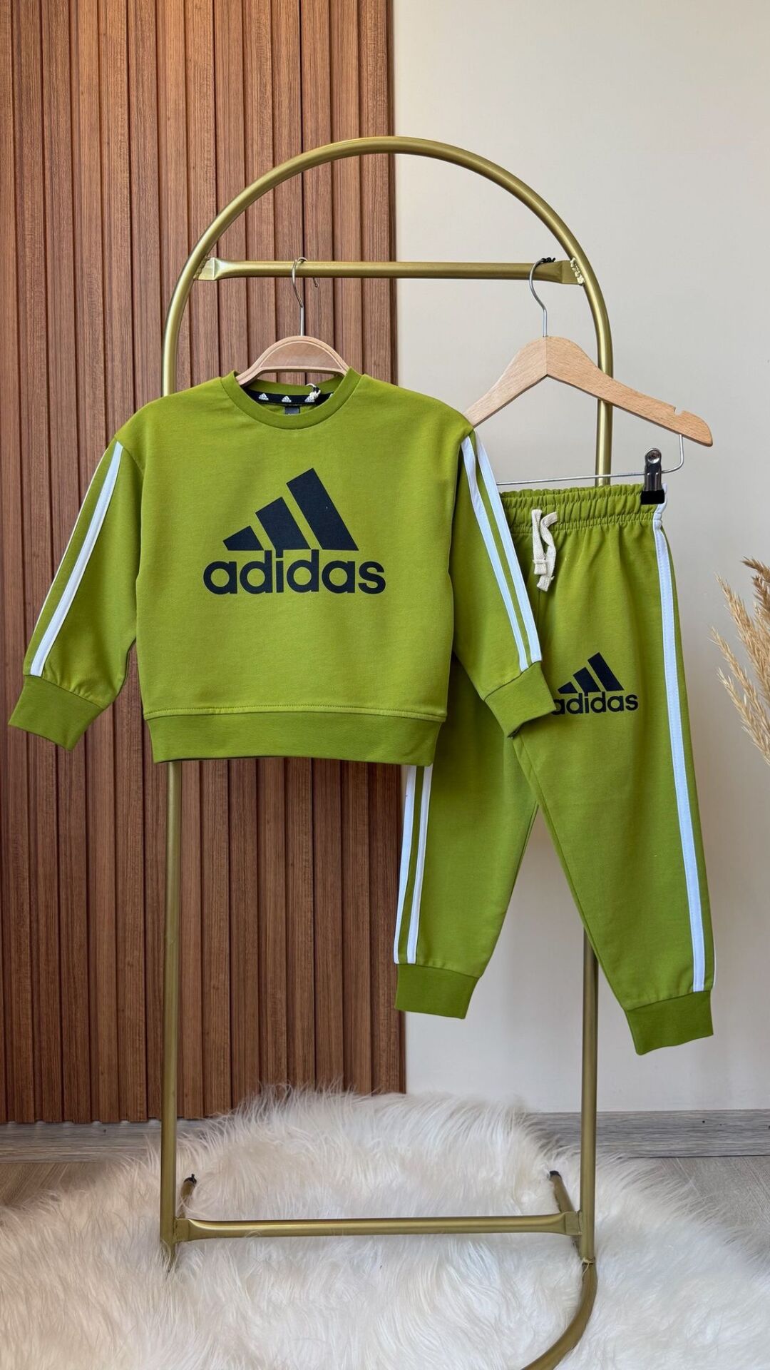 2 iplik kumaş erkek çocuk kışlık takım LUC
