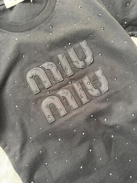 Miu Miu Taşlı T-shirt