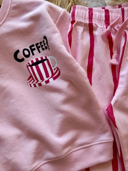 3 iplik kız çocuk kışlık takım(coffee)(UNIC)