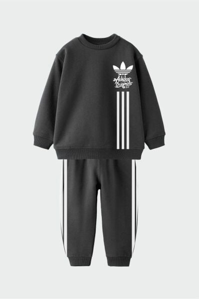 3 iplik kumaş kışlık unisex takım