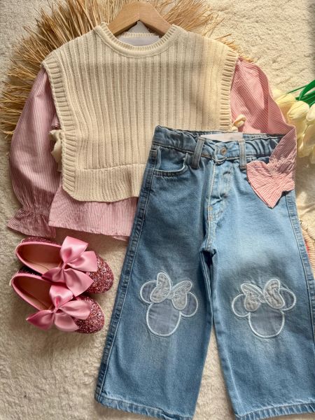 Kız çocuk minnie jean