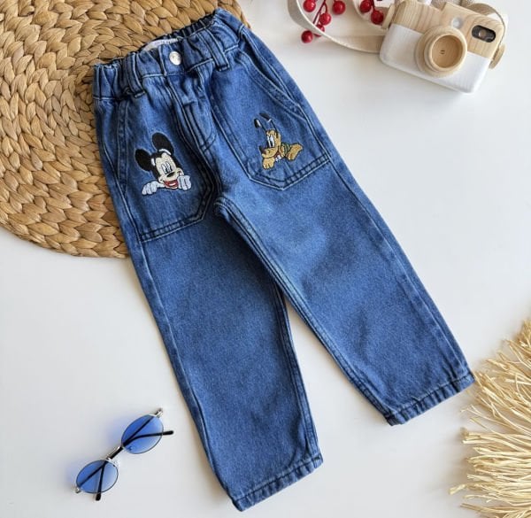 Erkek çocuk denim takım