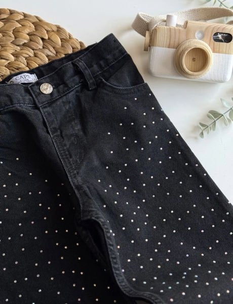 Kız çocuk denim takım