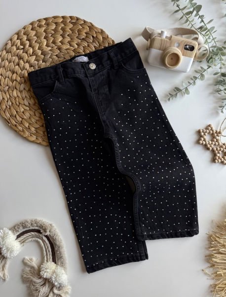 Kız çocuk denim takım